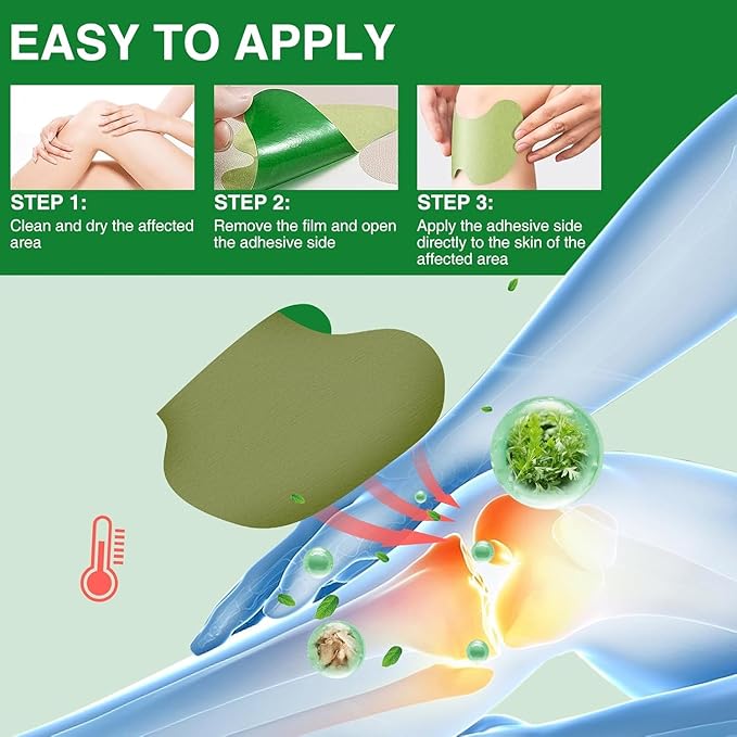 Pain Relief Knee Patches  pack of 12 ( Instant Relief)
